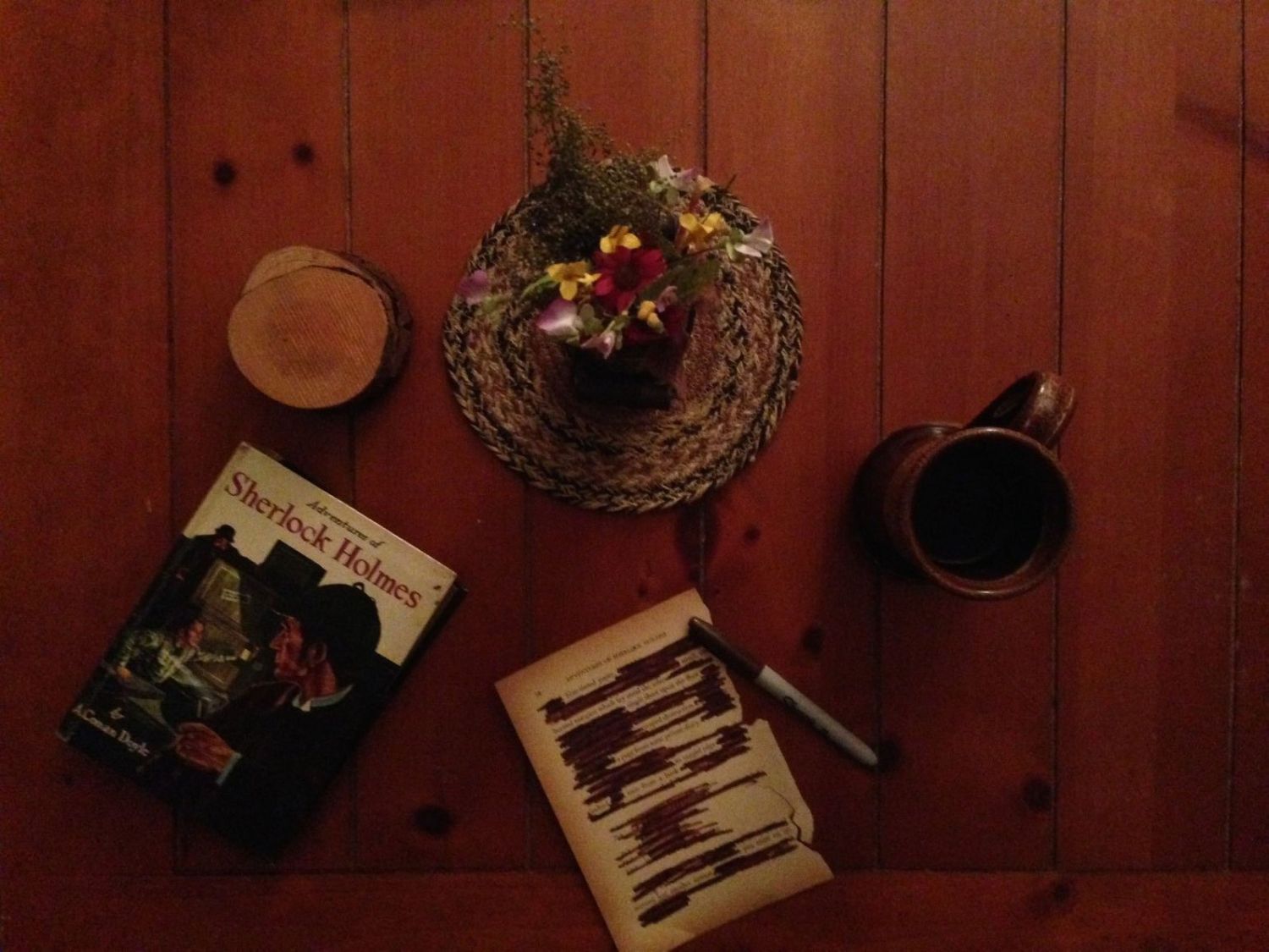 What I Learned From Doing Black Out Poetry With My Fiancé